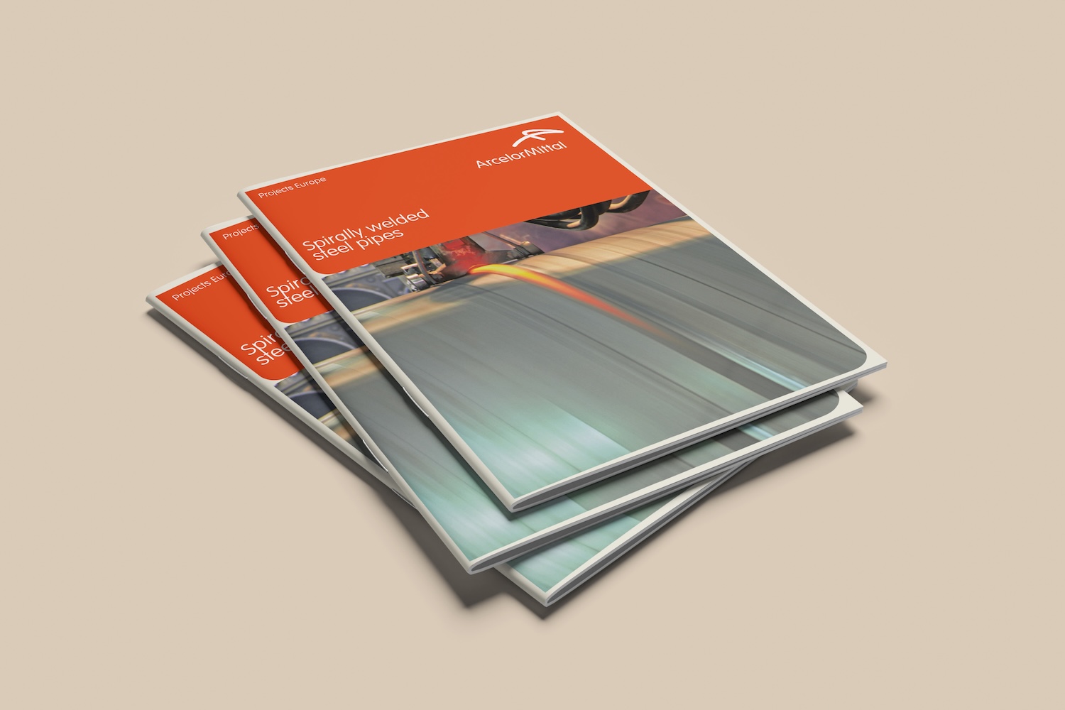 Luxury Catalogs for ArcelorMittal with Anti-Scratch Matte Lamination