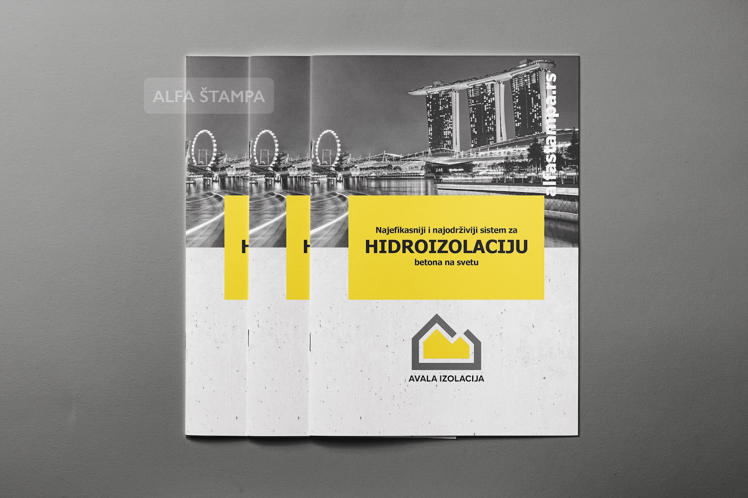 Catalog Printing for Avala Izolacija