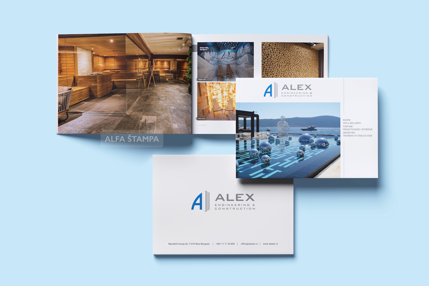 Luxury Horizontal Catalogs for Alex Engineering