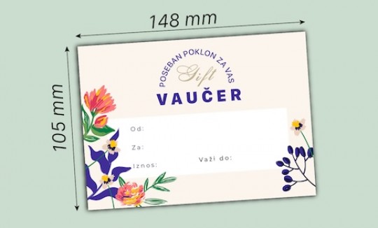 A6 vouchers
