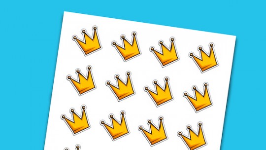Stickers of any shape